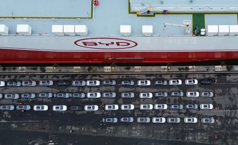 As vendas trimestrais da BYD caíram 2,1% no terceiro trimest