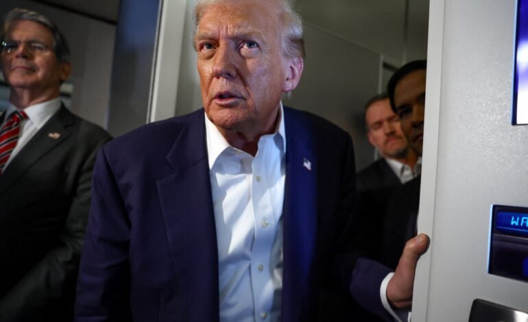 O presidente dos Estados Unidos, Donald Trump, afirmou