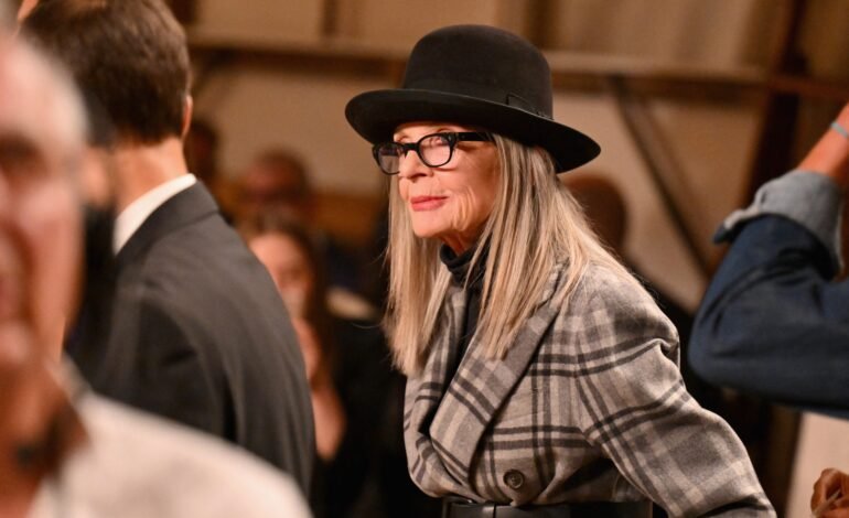 A atriz Diane Keaton morreu neste sábado aos