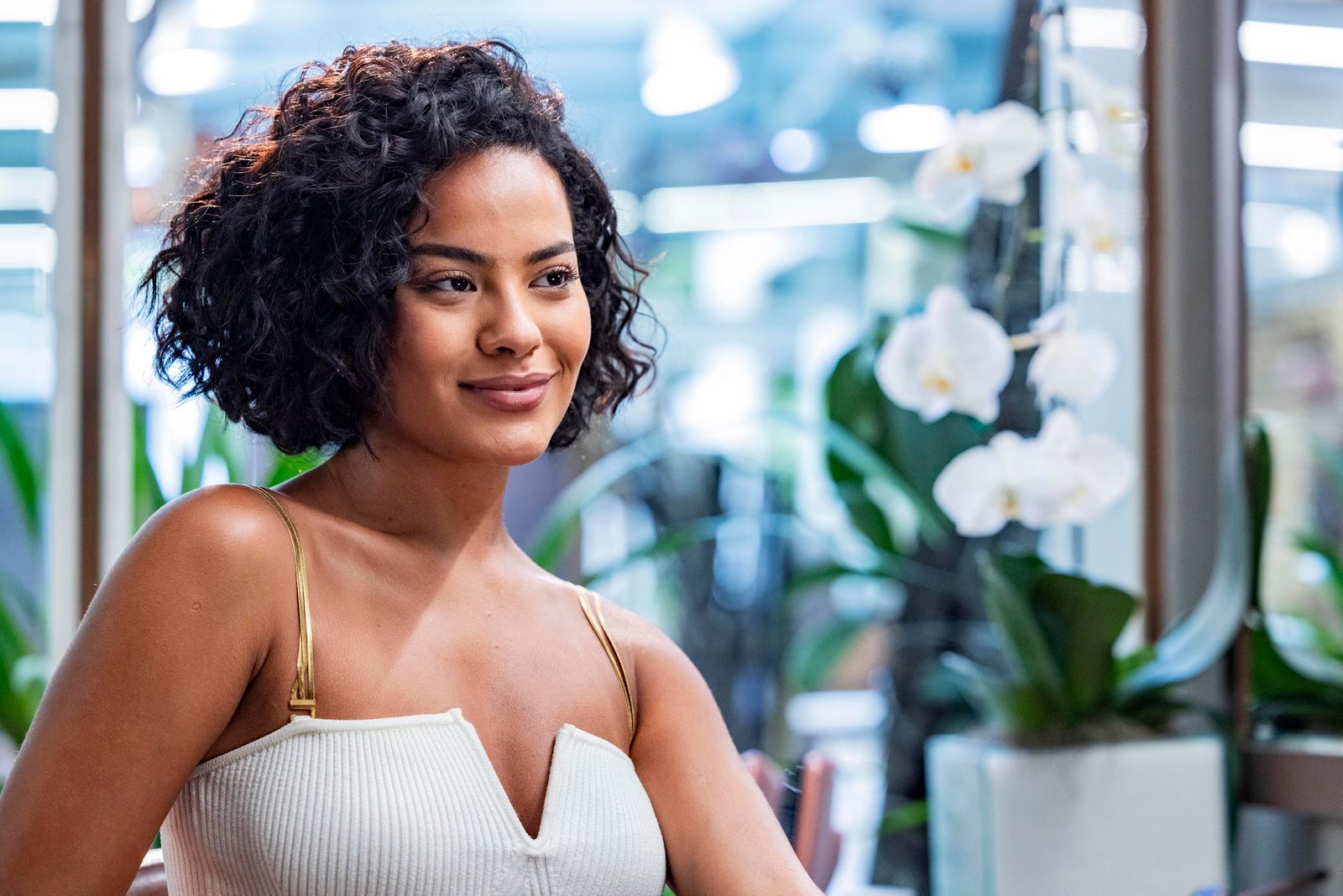 Maria de Fátima, personagem interpretada por Bella Campos