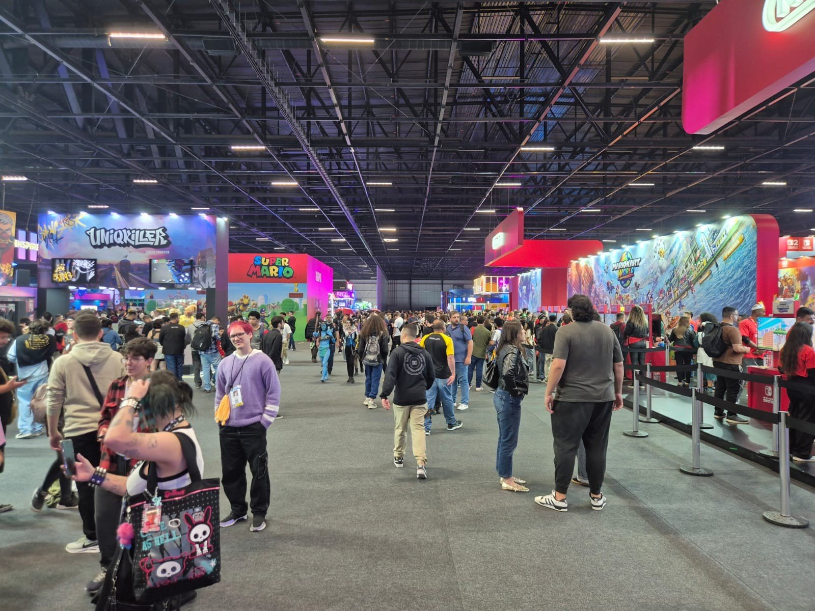 Bgs 2025 recebe público no anhembi com presenças de desenvol