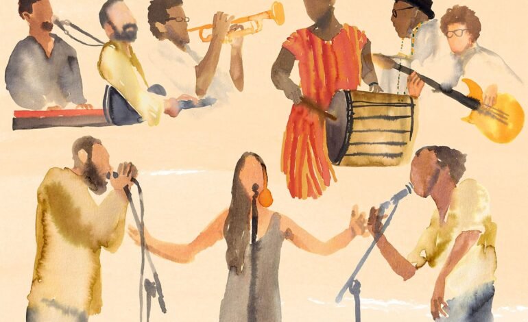 Arte de Ilana Paterman Brasil para a capa do single