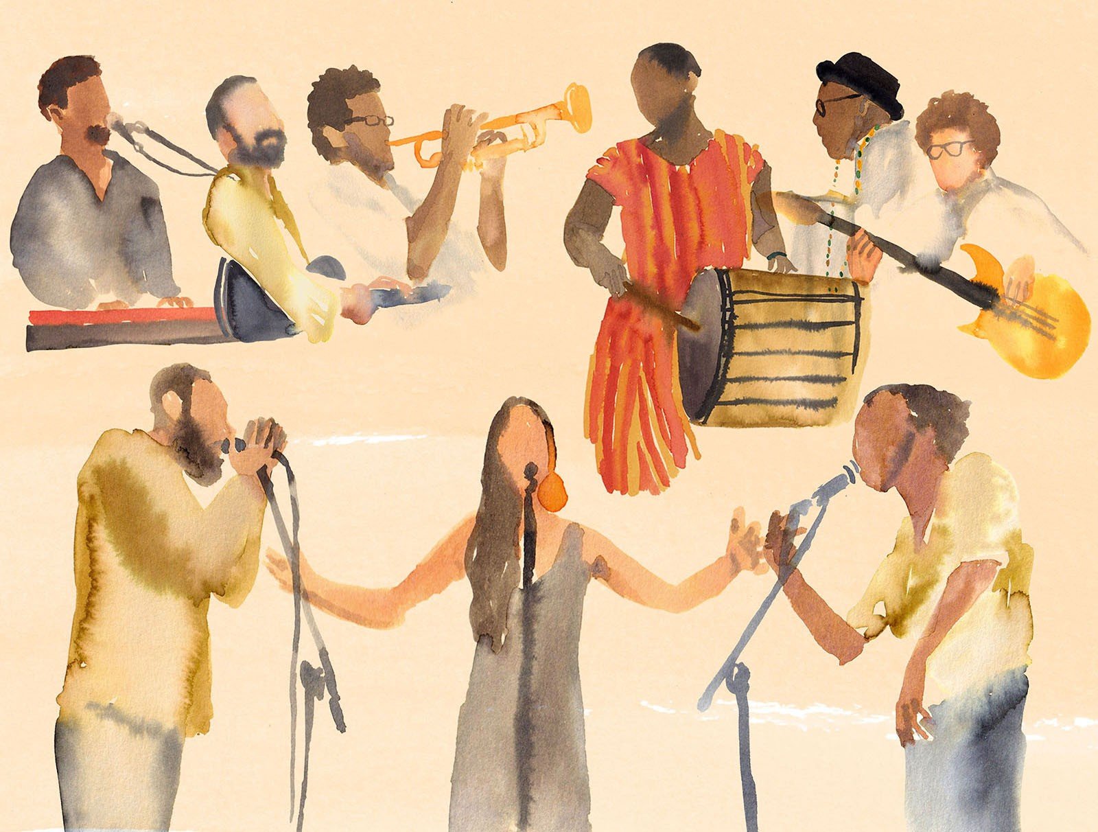 Arte de Ilana Paterman Brasil para a capa do single