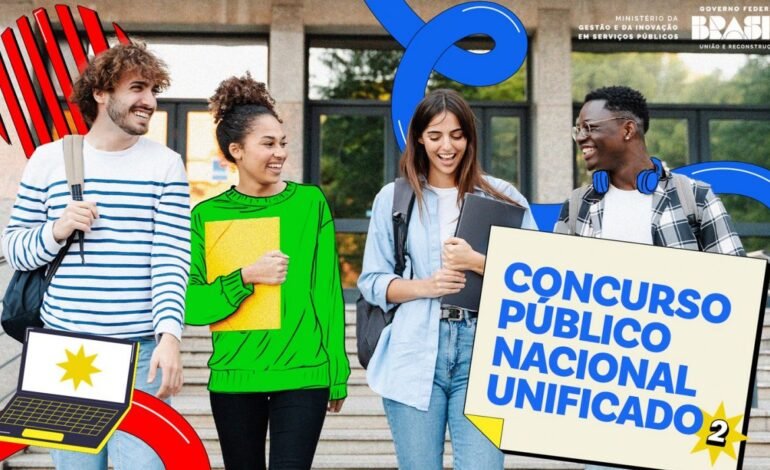 O Concurso Nacional Unificado (CNU) 2025 ocorre no