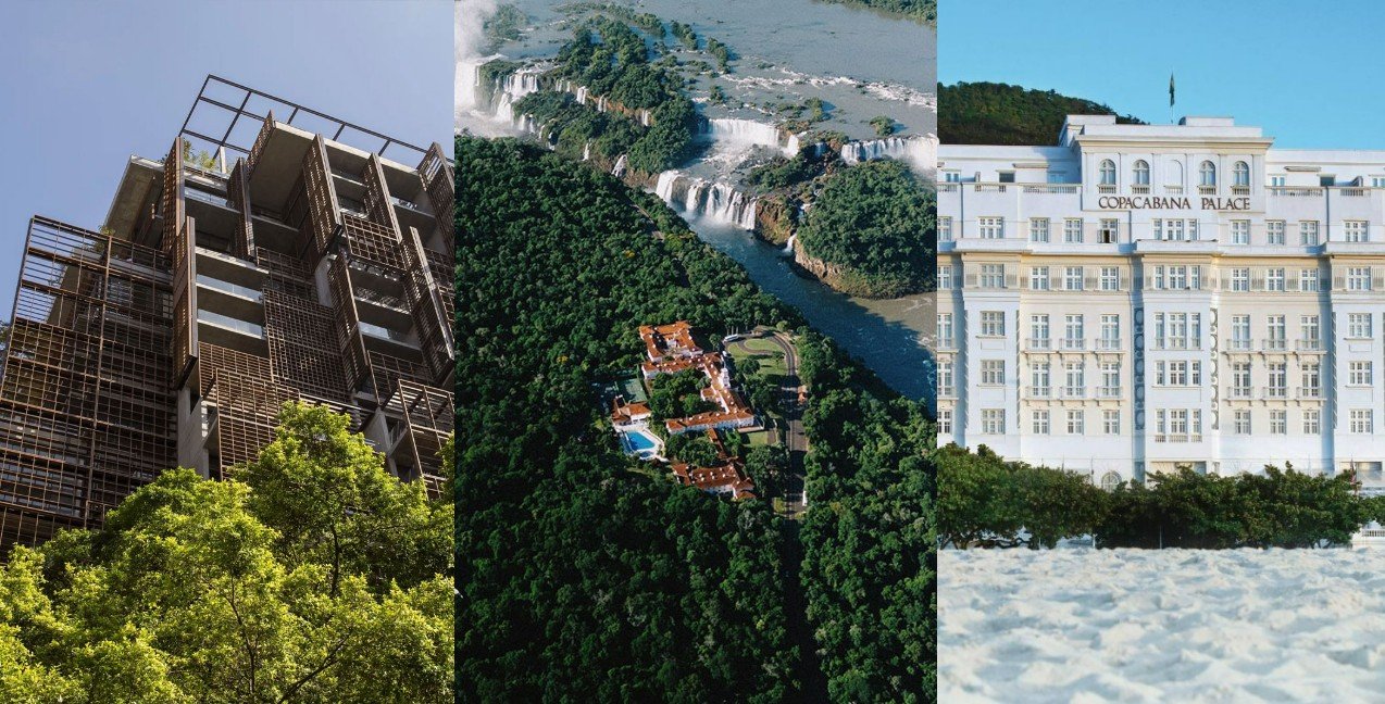Três hotéis brasileiros estão entre os 100 melhores