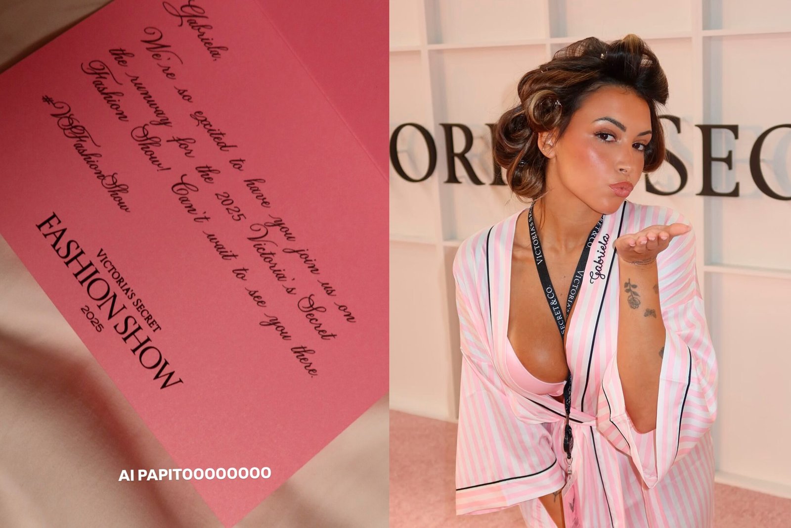 A influenciadora brasileira Gabi Moura, de 21 anos, particip