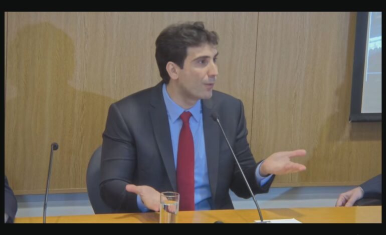 O presidente do Banco Central do Brasil, Gabriel