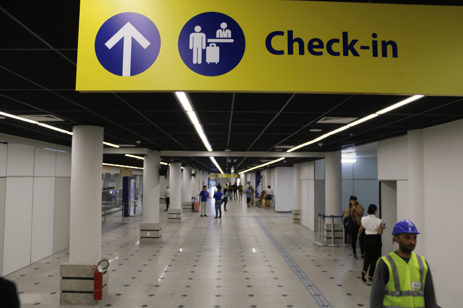 Uma passageira foi detida pela Polícia Federal (PF)