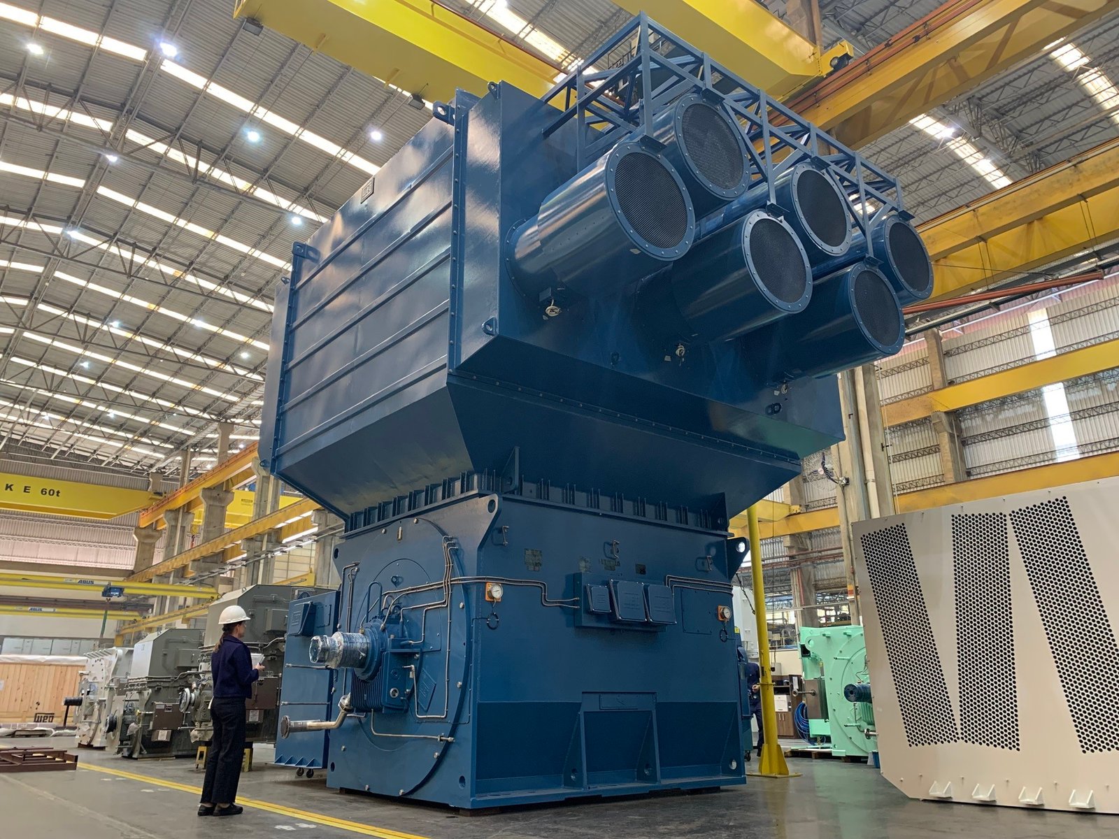 A WEG anunciou um investimento de R$ 1,06 bilhão até