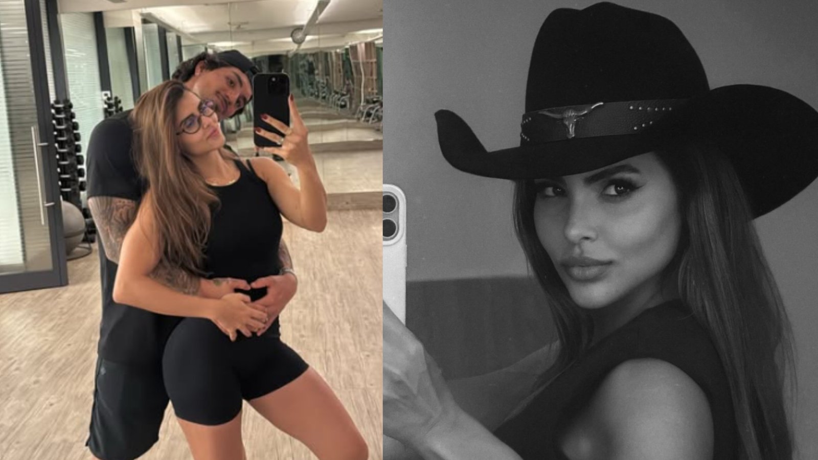 O surfista Gabriel Medina e a namorada, Isabella