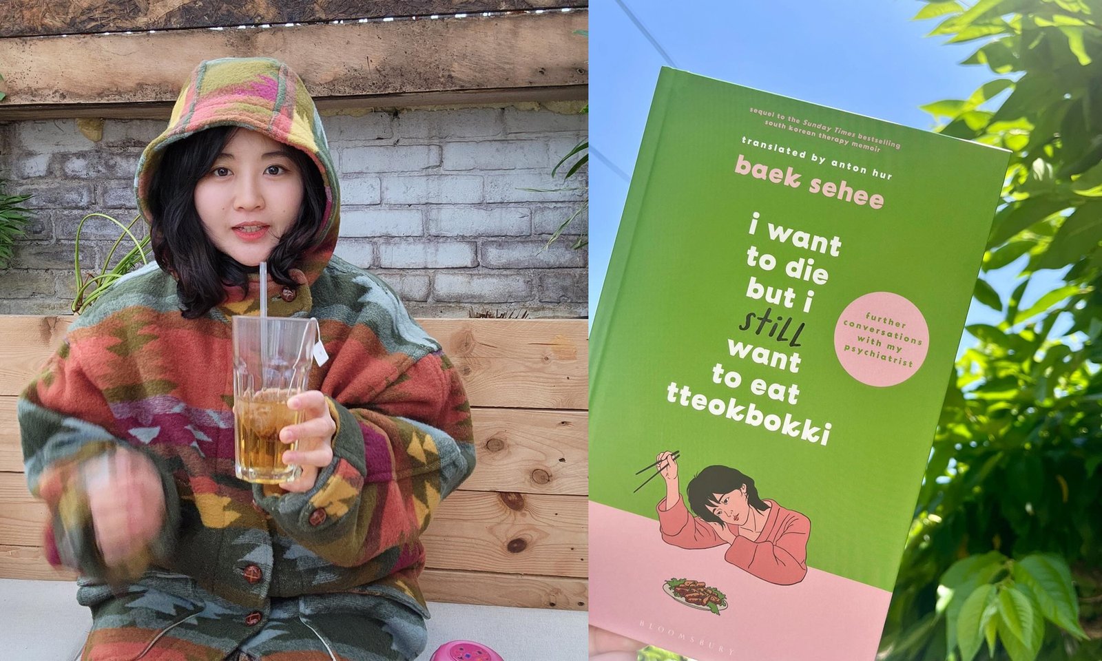 A escritora sul-coreana Baek Se-hee, autora do livro