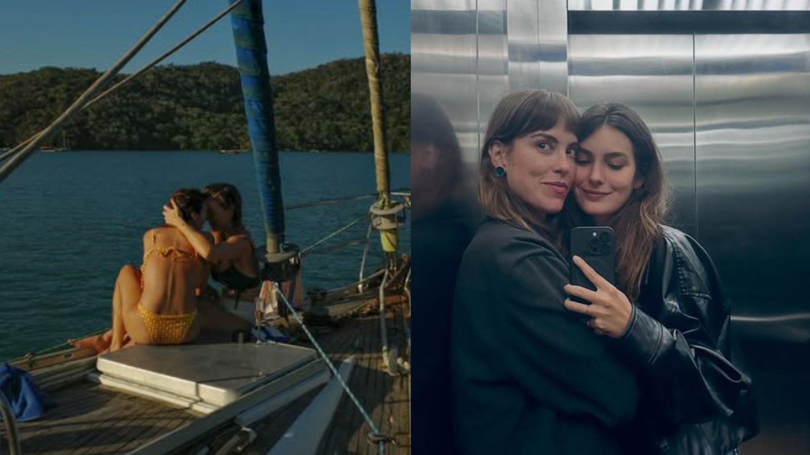 A atriz Marina Moschen, conhecida por seu papel