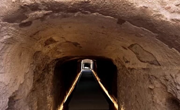 Uma passagem secreta no Coliseu de Roma, batizada