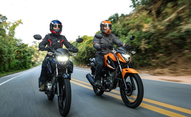 O Brasil emplacou 1,6 milhão de motocicletas até