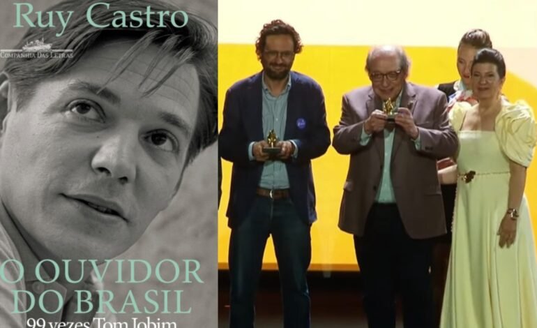 Ruy Castro vence Livro do Ano no Prêmio Jabuti 2025