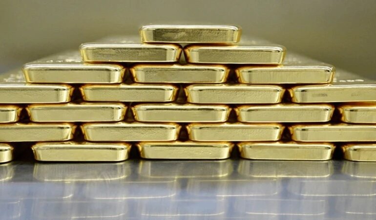 O preço do ouro atingiu o valor recorde de mais