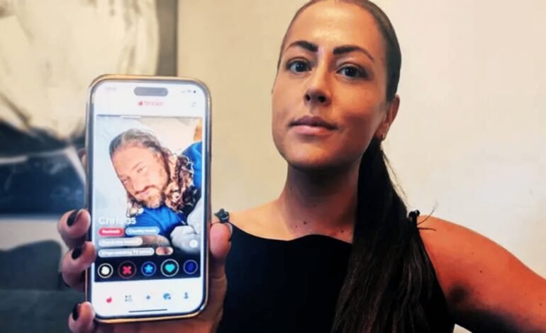 Uma mulher que teve um encontro de 20 minutos com