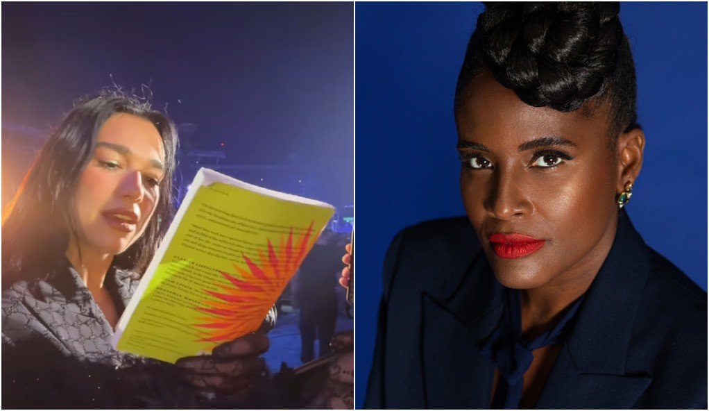 Dua Lipa recebeu em um show na Argentina o livro