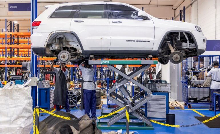 A Stellantis inaugurou em agosto, em Osasco (SP)