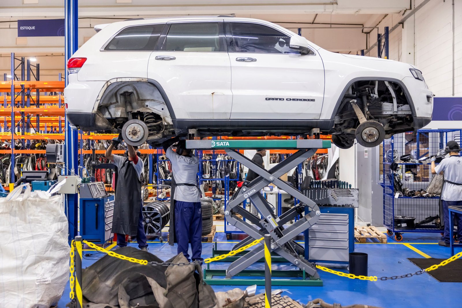 A Stellantis inaugurou em agosto, em Osasco (SP)