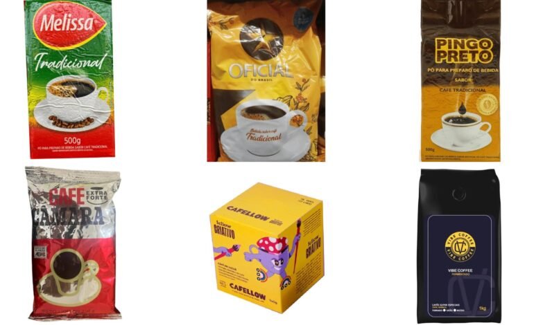 O governo federal proibiu seis marcas de café