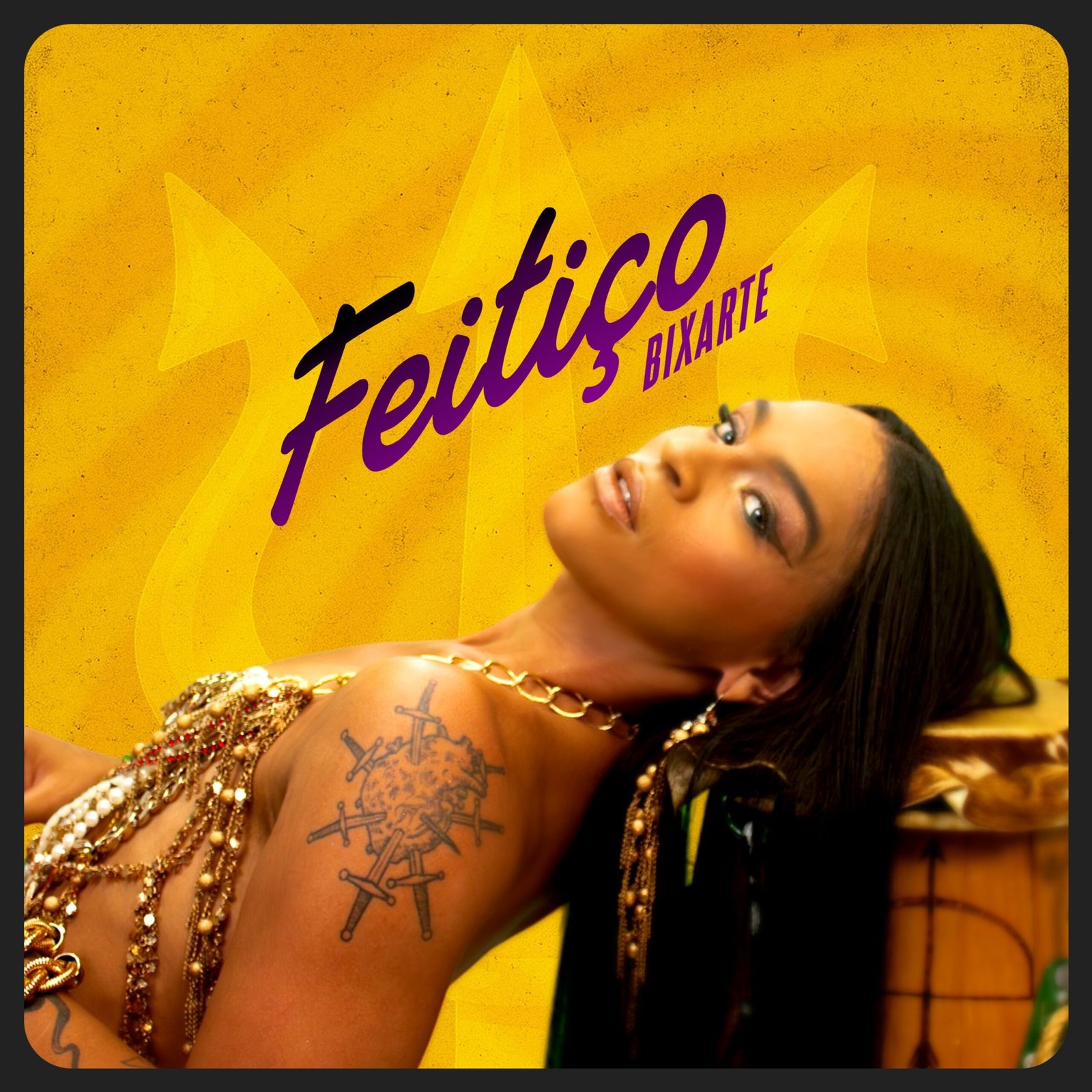 Capa do álbum ‘Feitiço’, de Bixarte Cley ♫ OPINIÃO SOBRE