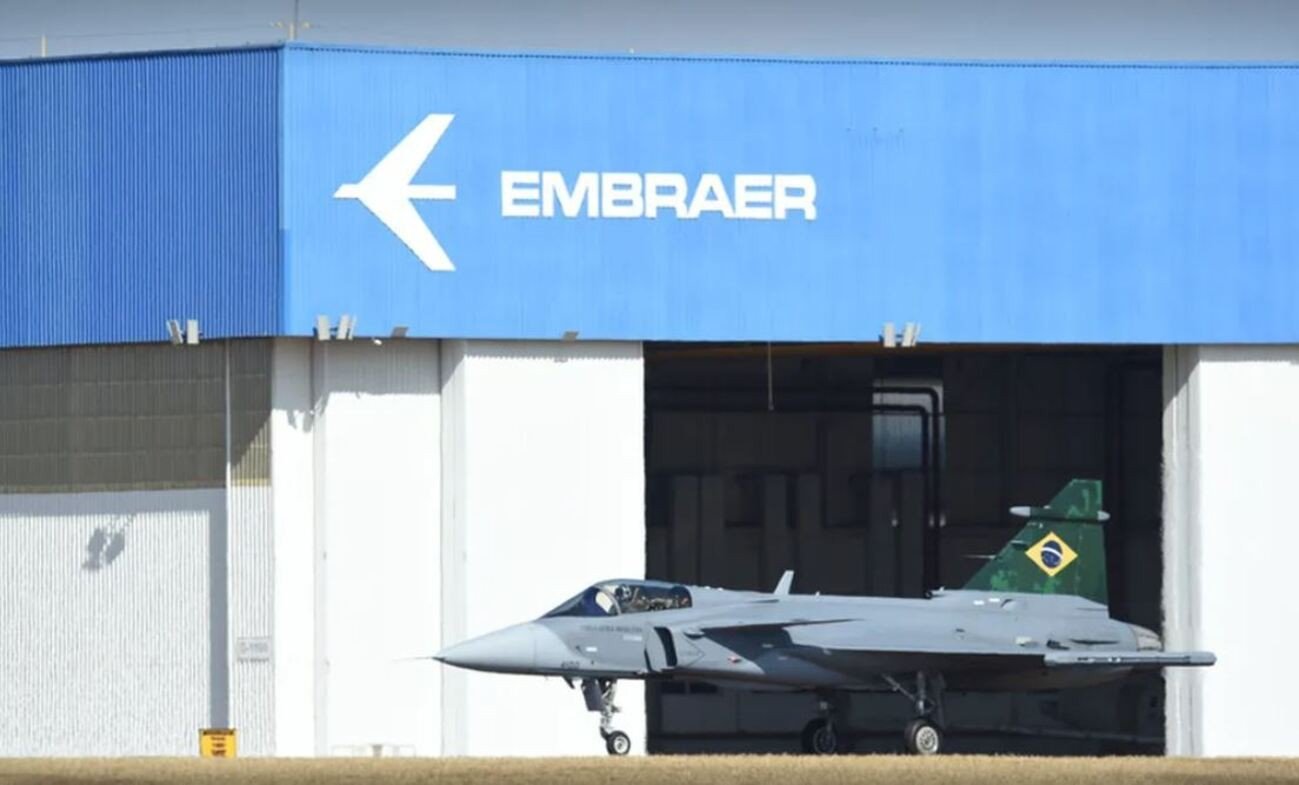A Embraer registrou R$ 10,9 bilhões em receita no terceiro