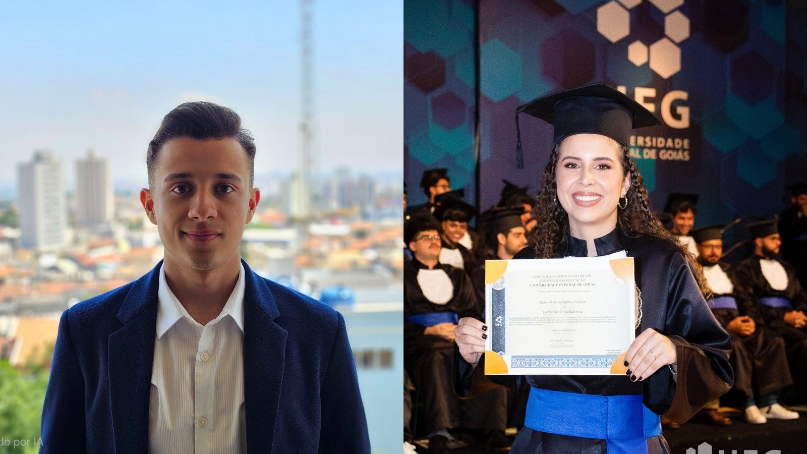 Evellyn Nicole, engenheira de inteligência artificial de 22