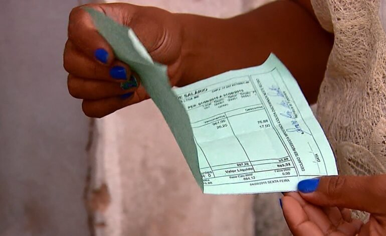 O holerite, documento que detalha o salário recebido