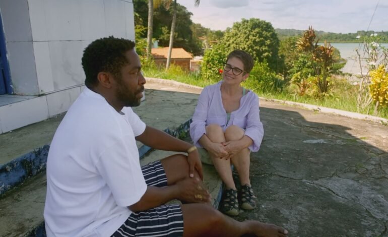 O ator Lázaro Ramos revisitou locais de sua