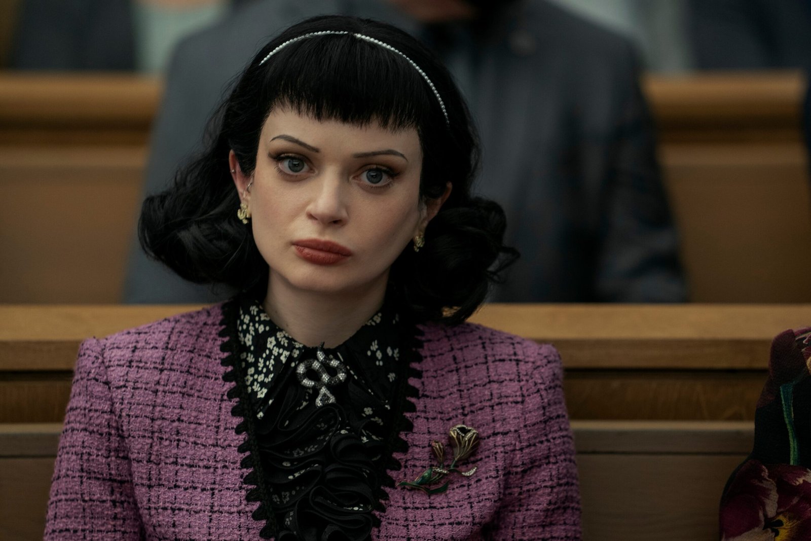 A atriz e participante do reality britânico “Celebrity