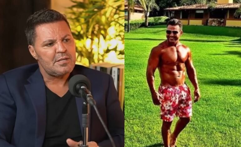Eduardo Costa afirmou que não usa mais anabolizantes