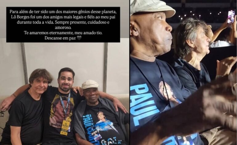 Augusto Nascimento, filho do cantor Milton Nascimento, compa