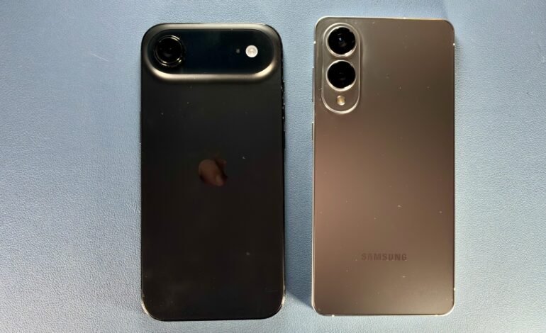 Samsung galaxy s25 edge e iphone air têm design ultrafino e