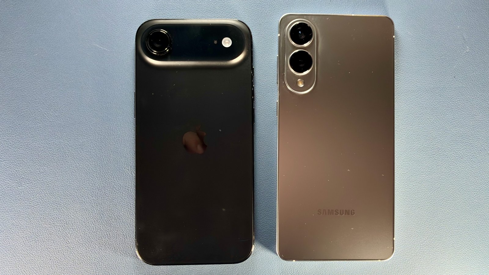 Samsung galaxy s25 edge e iphone air têm design ultrafino e