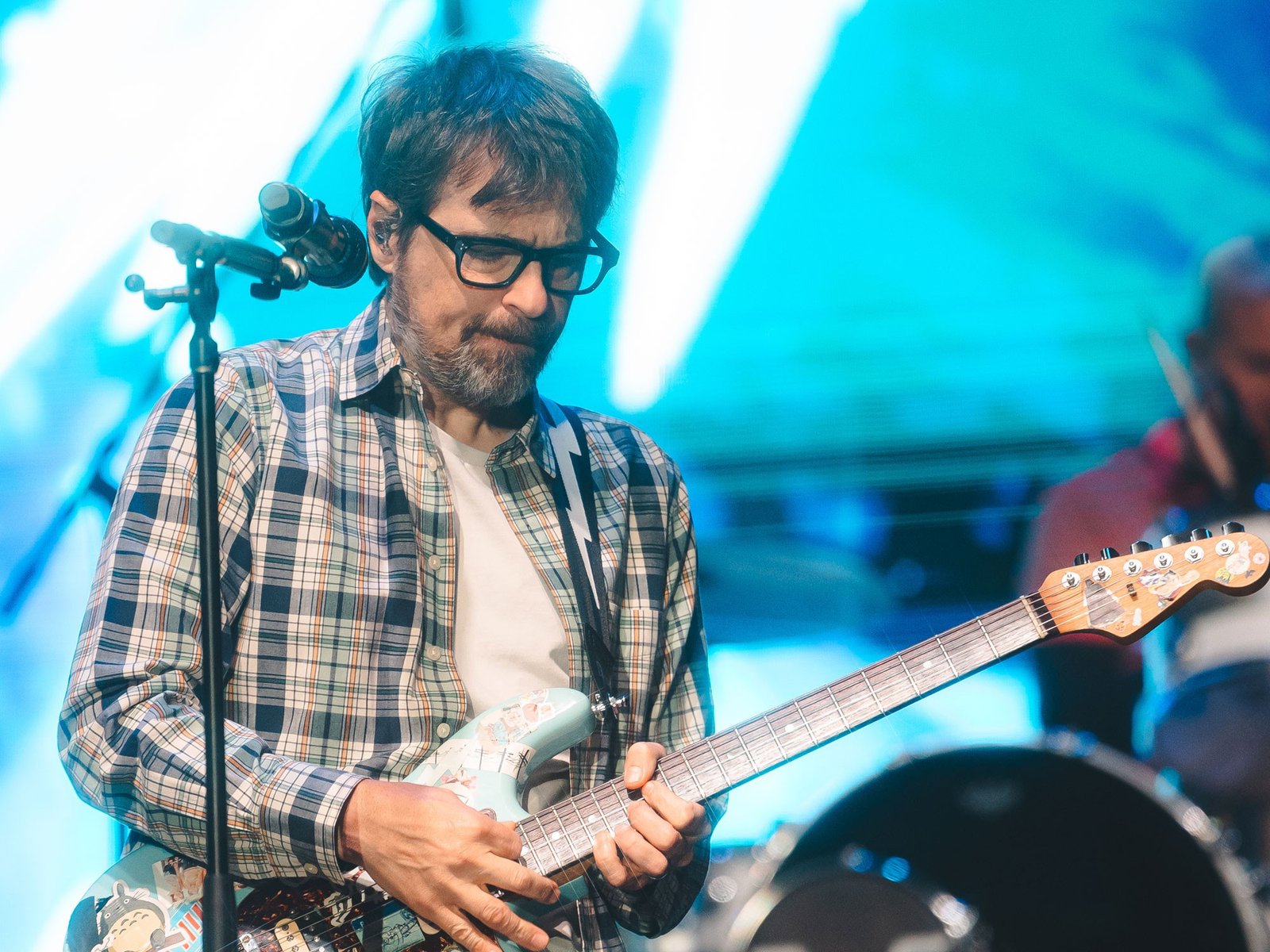 A banda americana Weezer realizou show no Parque