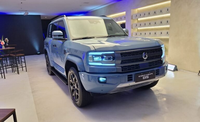 A BYD apresentou a marca de luxo Denza ao público