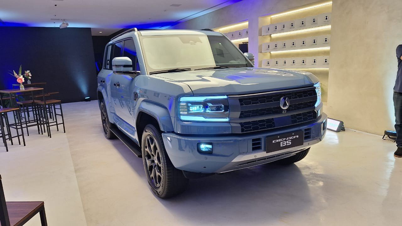 A BYD apresentou a marca de luxo Denza ao público