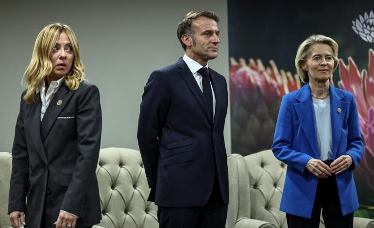 O presidente francês, Emmanuel Macron, advertiu nesta quinta