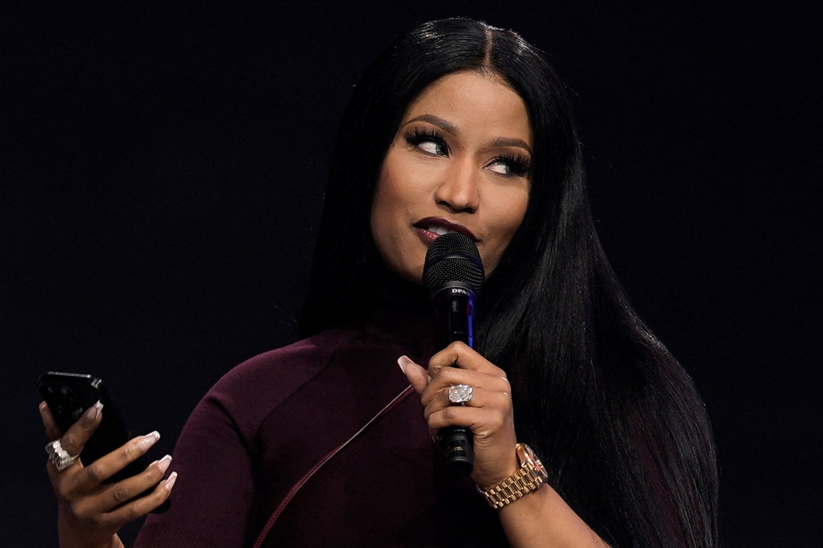 Nicki Minaj defendeu o ex-presidente Donald Trump e