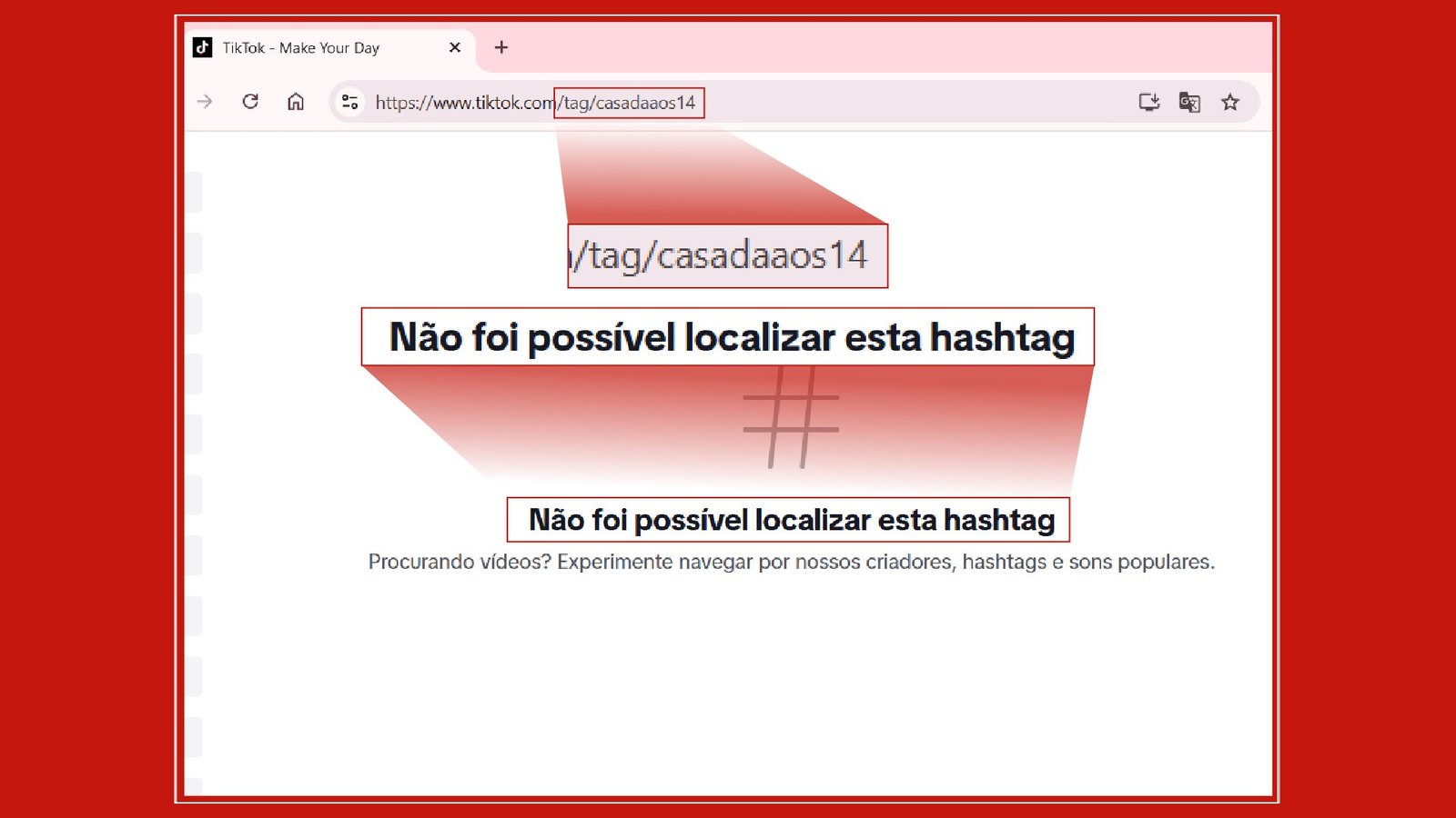Após reportagem do g1, o TikTok bloqueou hashtags relacionad