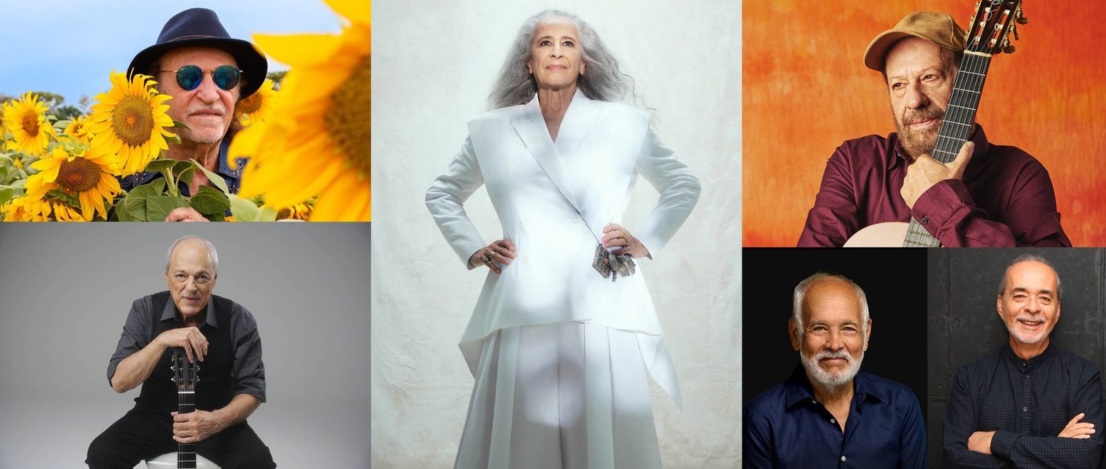 Grandes nomes da Música Popular Brasileira (MPB) celebram