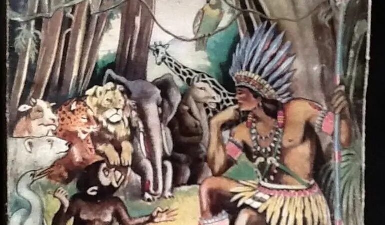 Nos anos 1930, o personagem Vovô Índio foi criado no