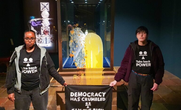 Quatro manifestantes foram presos neste sábado (6) após