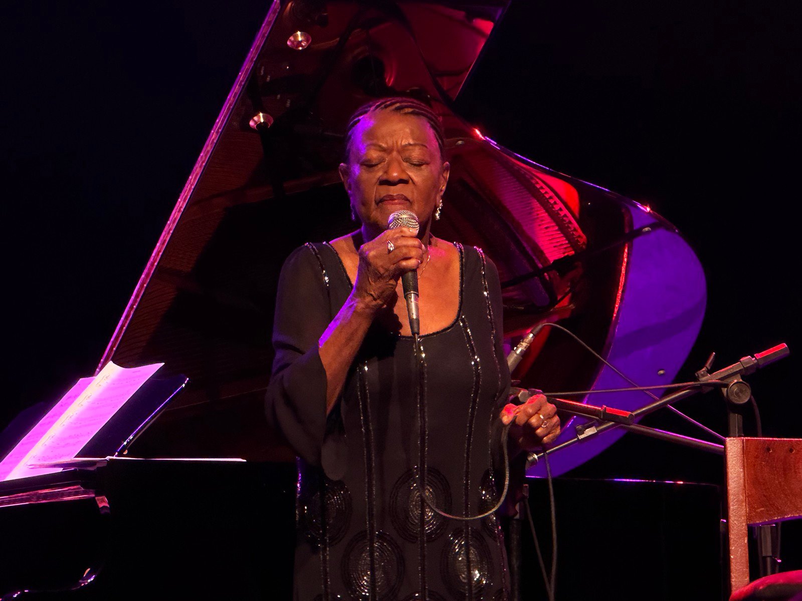 A cantora Alaíde Costa celebrou seus 90 anos