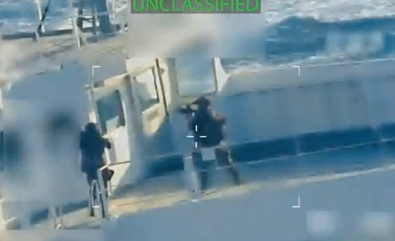 Os Estados Unidos apreenderam um navio petroleiro venezuelan