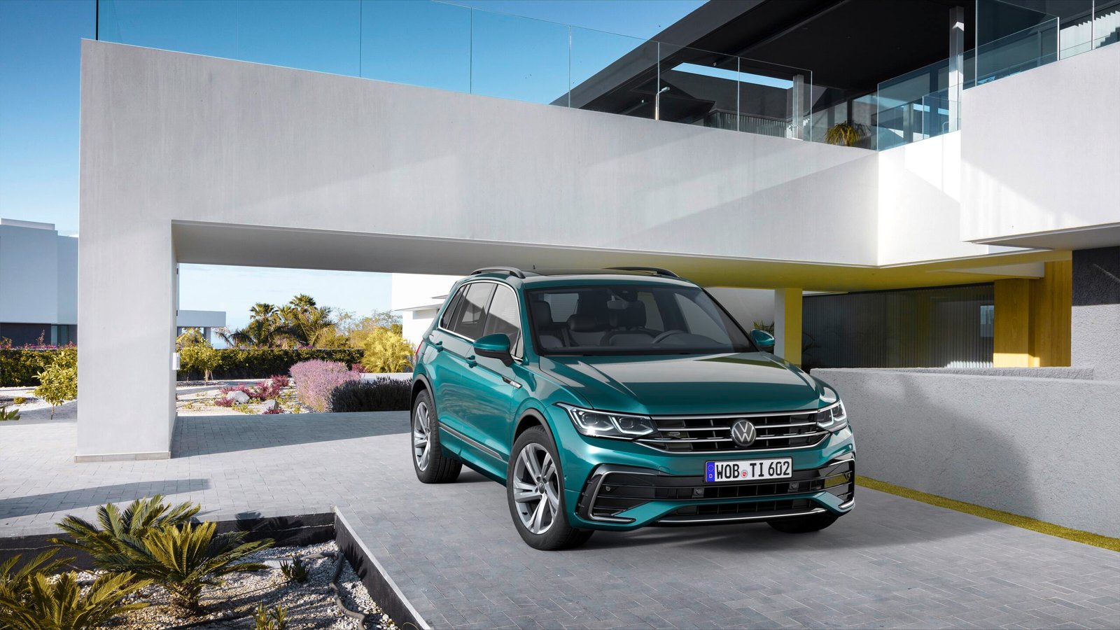 O Volkswagen Tiguan recebeu cinco estrelas no teste