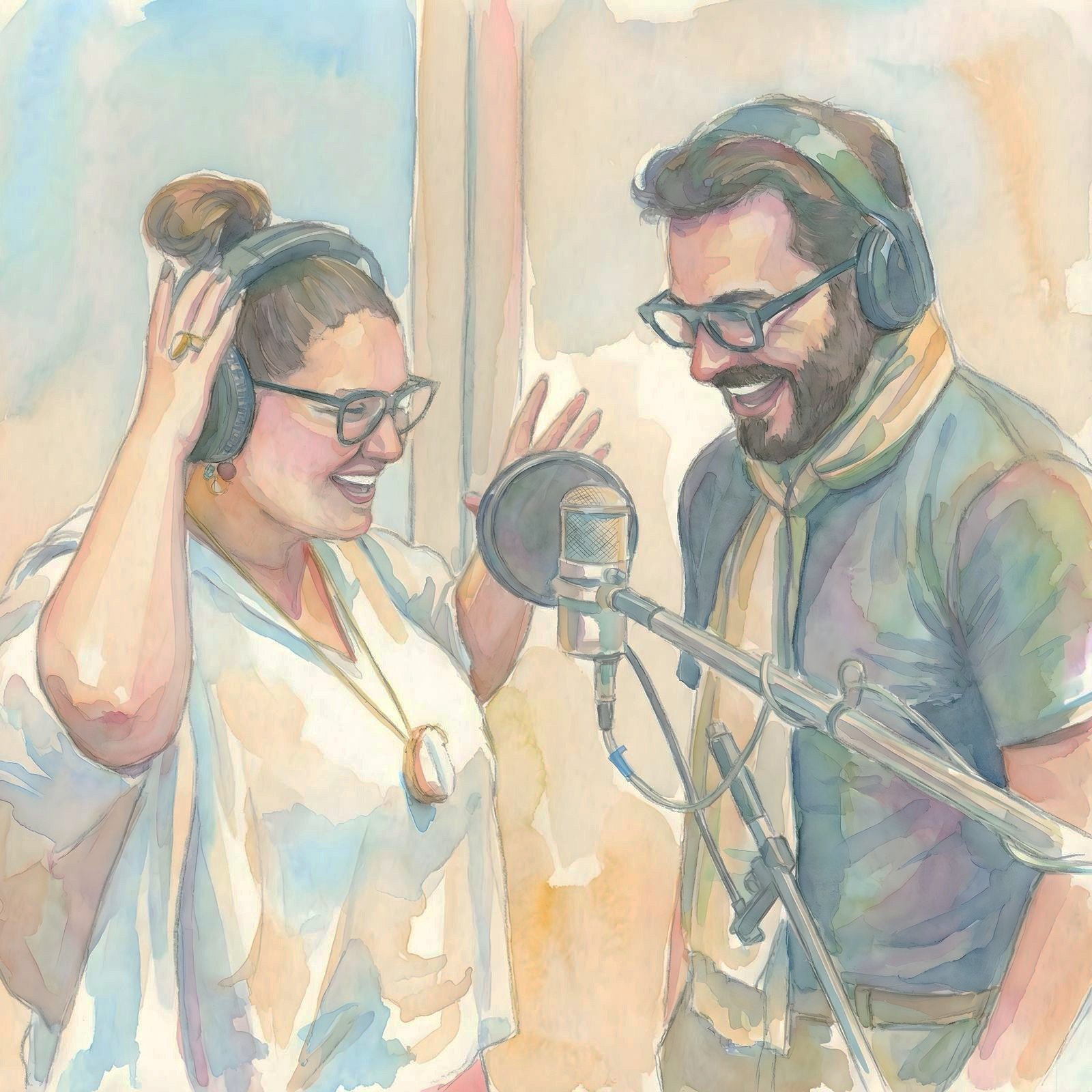 O padre Fábio de Melo e a cantora