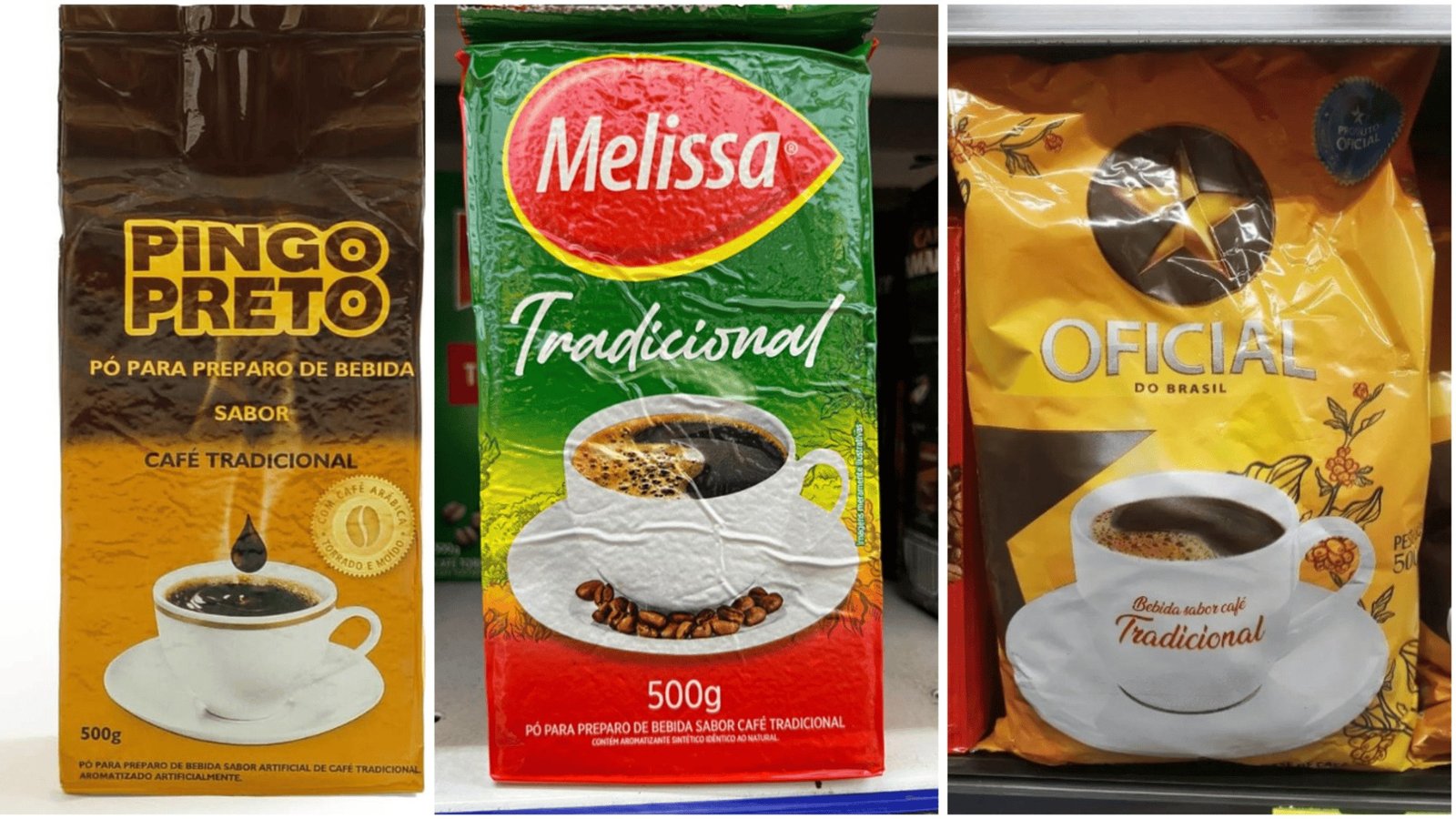 Dez marcas de café ou “bebida sabor café” foram proibidas