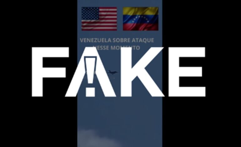 Circula nas redes sociais um vídeo que supostamente